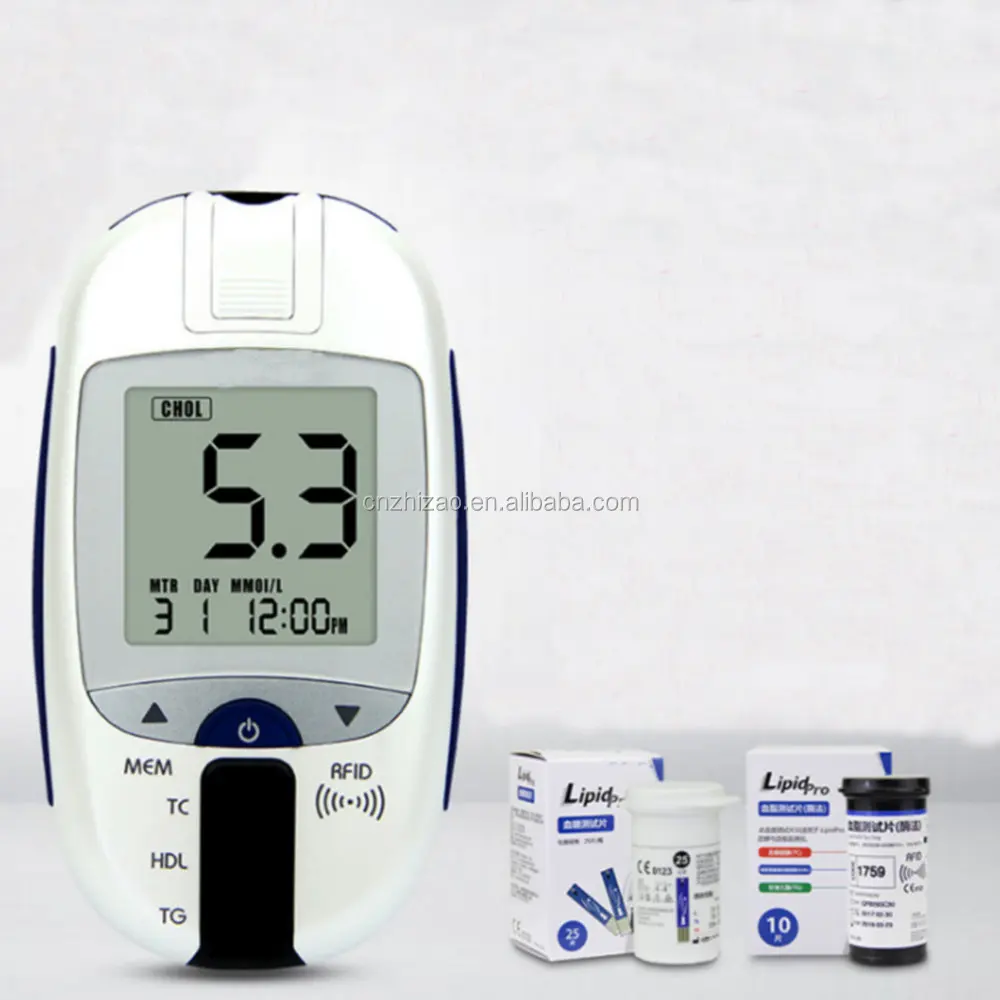 Lipid Meter Cholesterol Triglycerides Glucose Test Meter Hdl Ldl Chol  Testing Meter Lipid Profile Meter - Buy Lipid Meter,Cholesterol  Triglycerides 