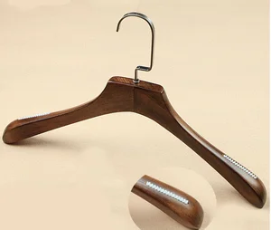 vintage wood coat hanger