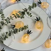 Ropio battery powered holiday decoration pineapple led string light