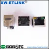 High quality wholesale RJ45 Jack Top Entry with LED Plastic Connector