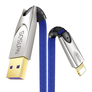 Durable Nylon USB Charging Cable iPhone