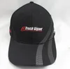 Black PVC TRACK CHARCOAL COLOR COTTON BASEBALL CAP
