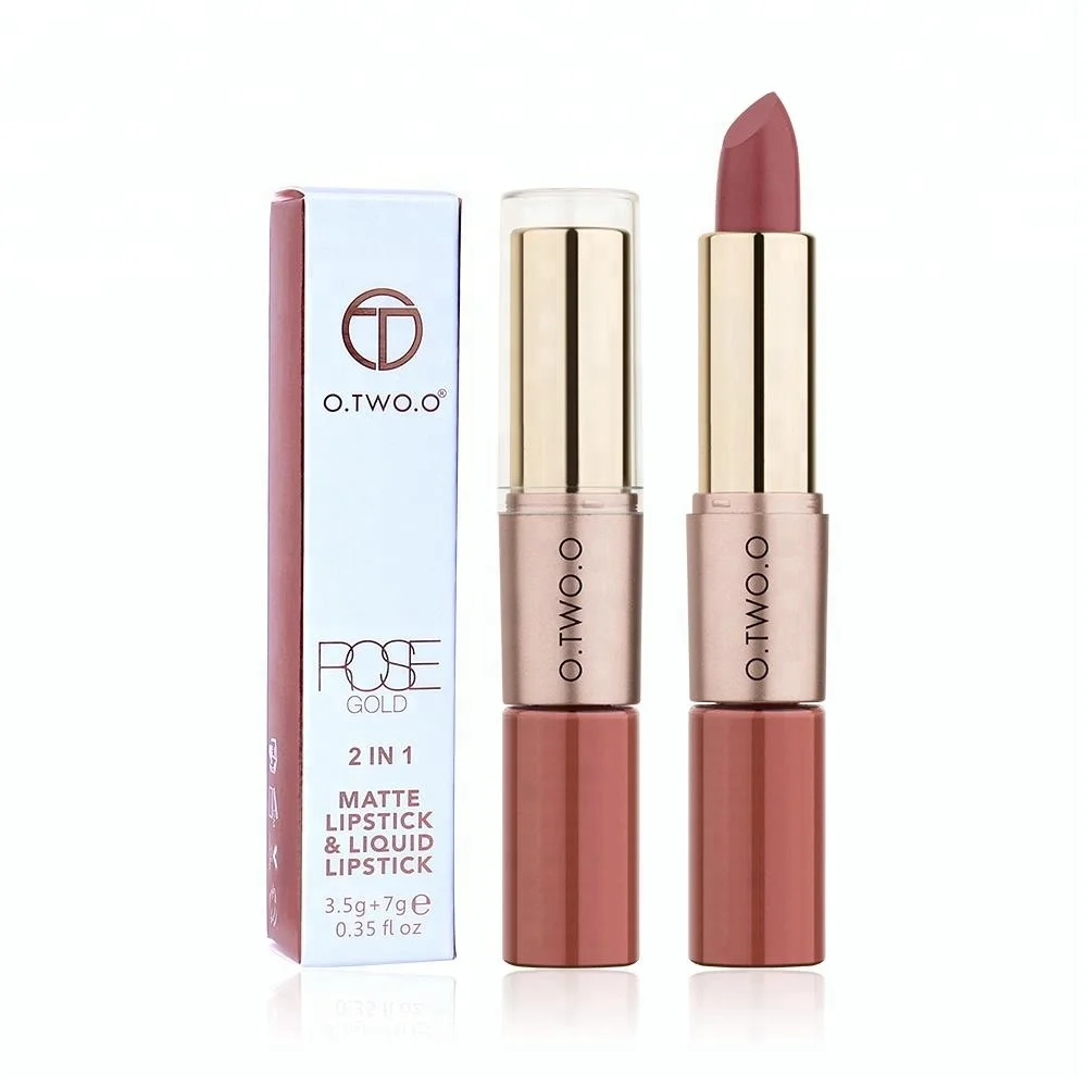 

O.TWO.O Waterproof 12 Color Matte Liquid Lipstick High Pigmented Long Lasting Lipstick