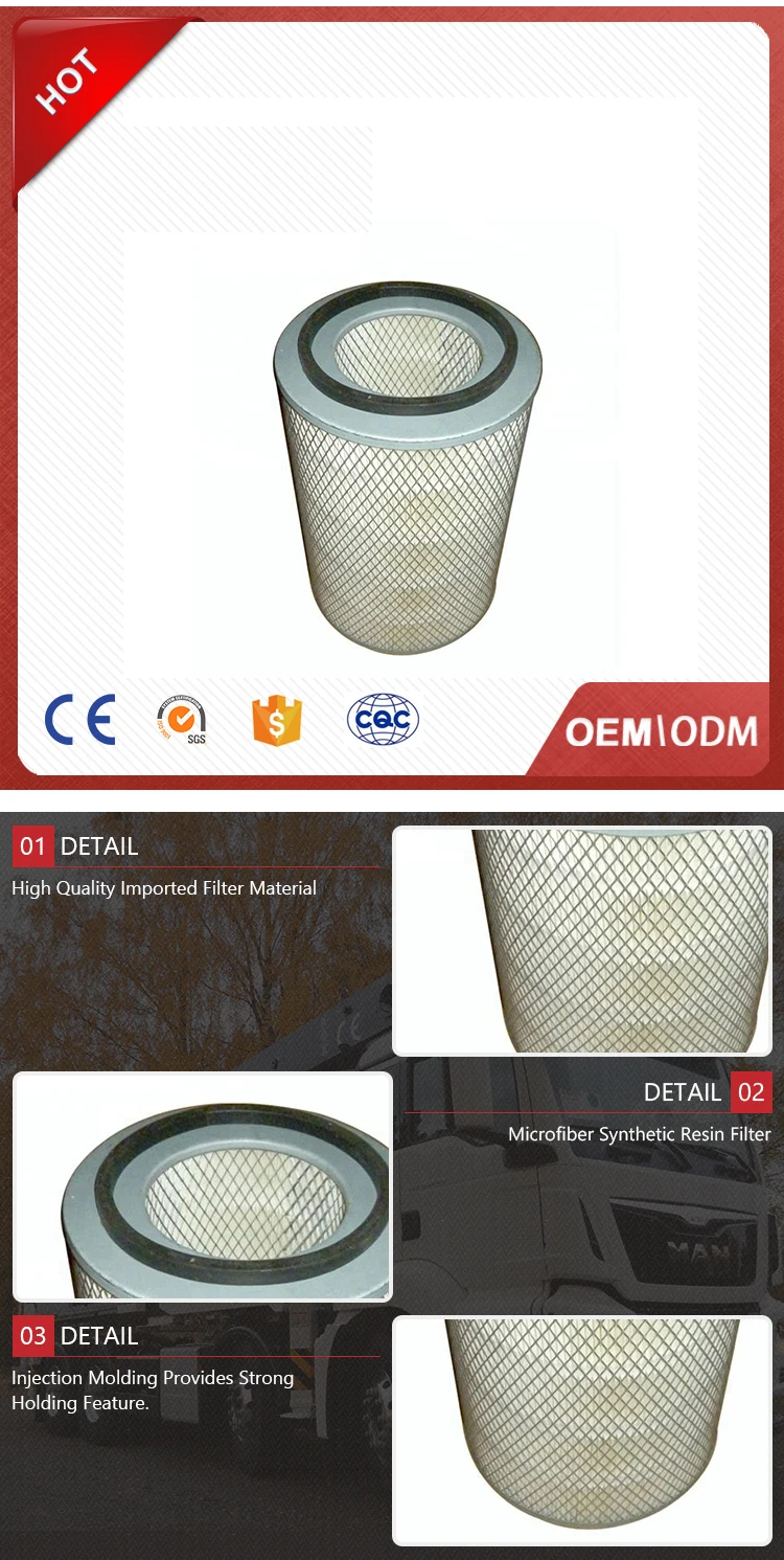 High efficiency particulate air filter professional air filter 17801-2410 17801-A0108
