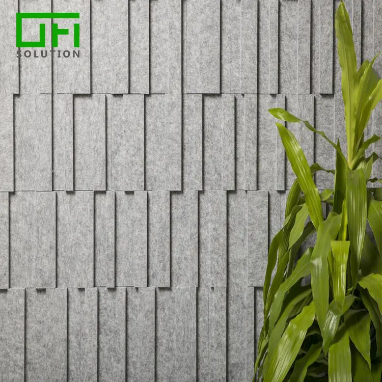 
9MM AU Market Pro-environment Acoustic Felt 100% Polyester Panel Soundproofing Materials PET Acoustic Panels 