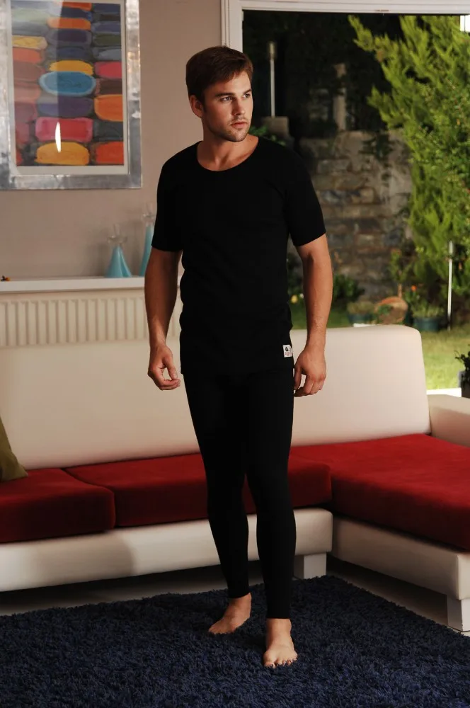 
THERMAL ALL WOOL SHORT SLEEVE VEST,UNDERWEAR 