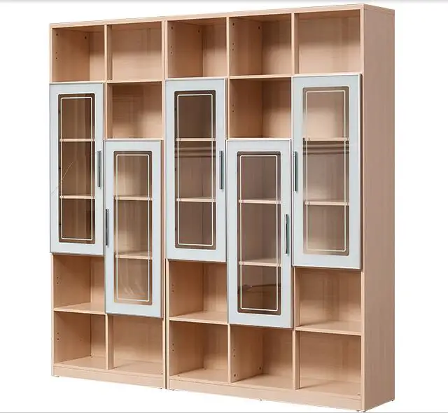 Venta al por mayor librería de puertas de madera-Compre online los