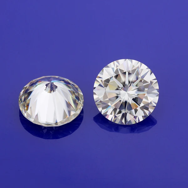 

GH Color 9mm 3carat Round Cut Synthetic Near Colorless Diamond Cut Moissanite Gemstone For Engagement Rings.