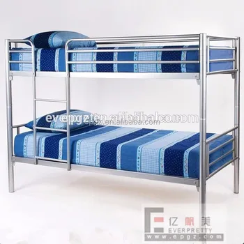 steel double cot price