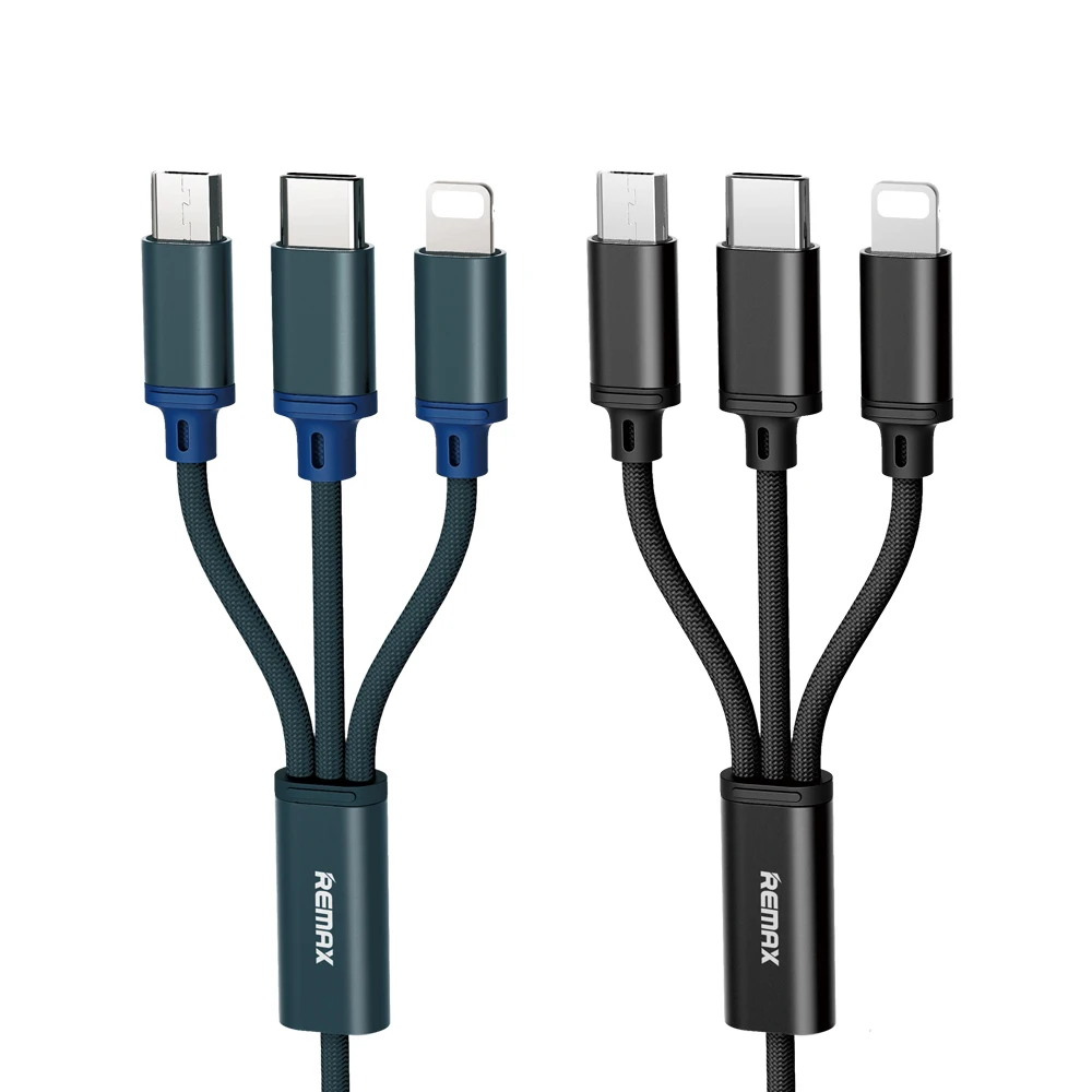 REMAX All In One USB Data Cable 3 In 1 Multiple Charger