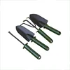 3 Pieces Floral Mini Sharp Shovel Rake kids plant garden tool set with bag