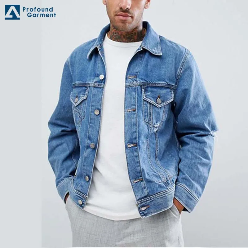 stone washed jean jacket