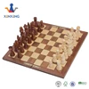 High quality 3 in 1 wooden play 3d chess set/backgammon game