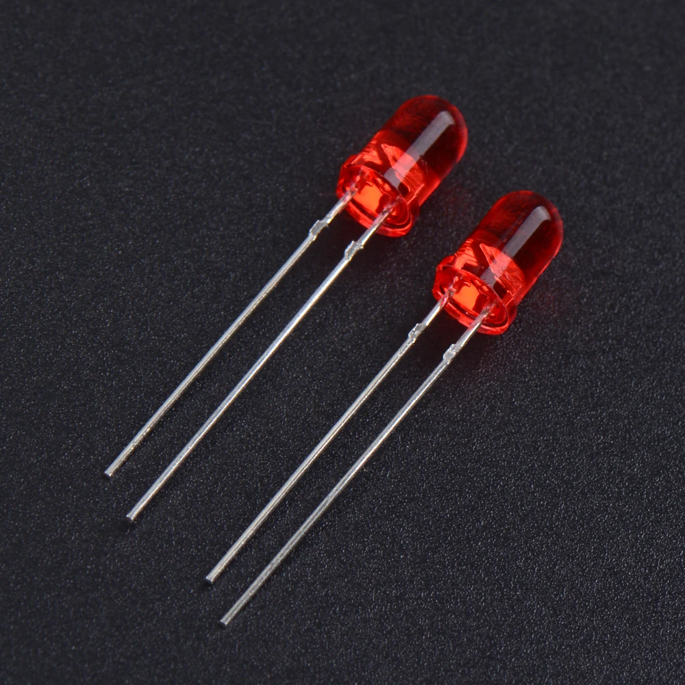 Led Diode Anode Cathode Ac Voltage 5V Animation Photodetector As