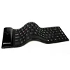 Folded Flexible waterproof silicone Wireless Bluetooth Keyboard Keypad for Desktop Laptop Pad cell Phone Mobile