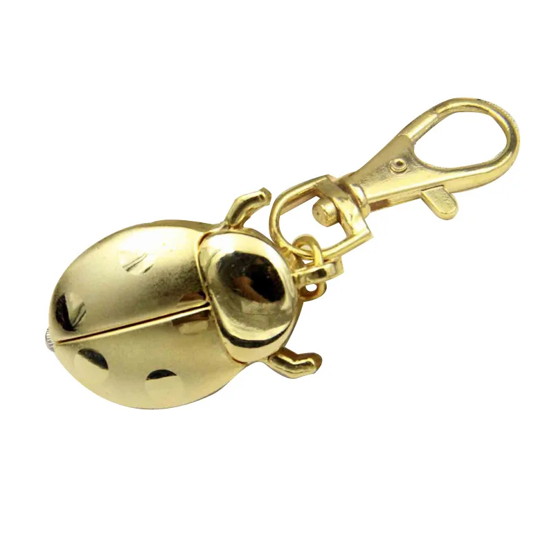 
Custom Cheapest Quartz Ladybird Pocket Watch with Chain 
