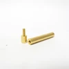 Manufacturer OEM custom anodised gold aluminium glass spacer hardware standoff fixing