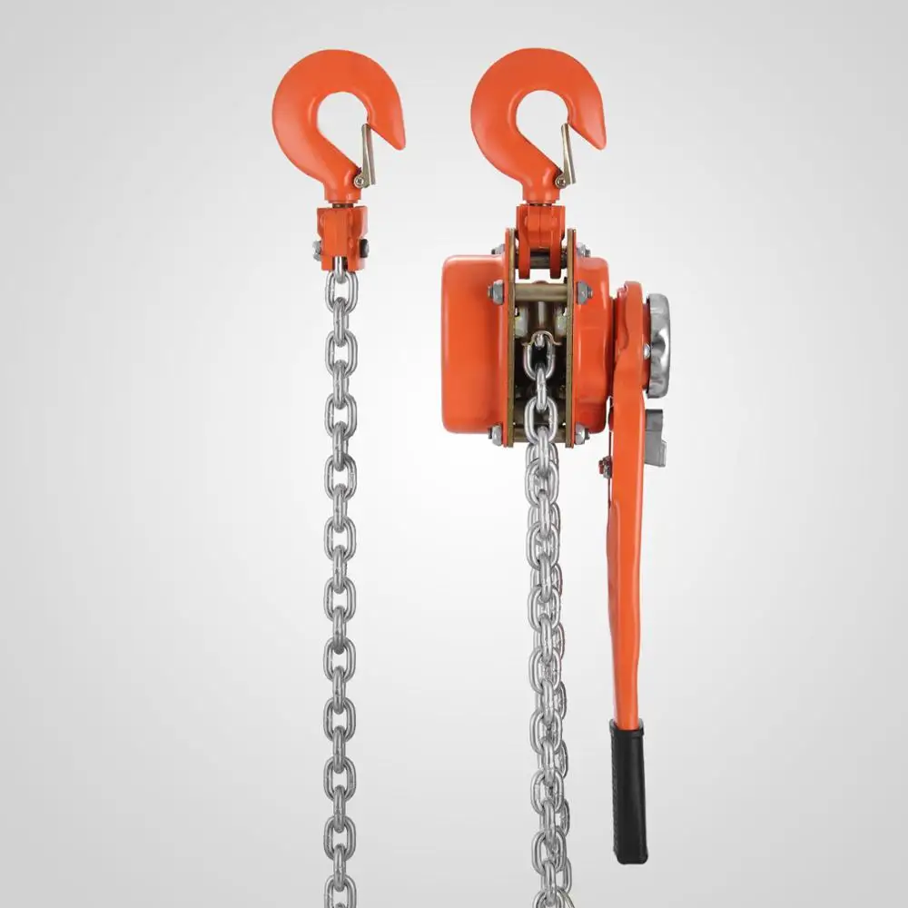 1-1/2TON 10FT RATCHETING LEVER BLOCK CHAIN HOIST COME ALONG PULLER PULLEY New 