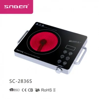 

Stainless steel frame IRAQ hot sale infrared cooker ceramic cooker