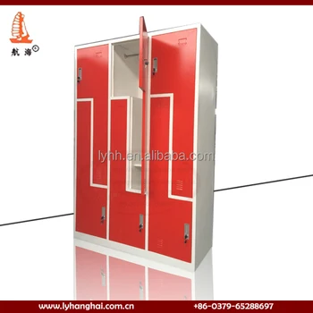 Z And L Locker Red Coating Steel Cabinet Laundry Room Lockers Gym Locker Buy Laundry Room Lockers Gym Locker Steel Z Gym Locker L Gym Locker Product