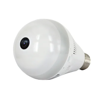 hidden camera light multifunction panoramic wifi bulb degree vision night