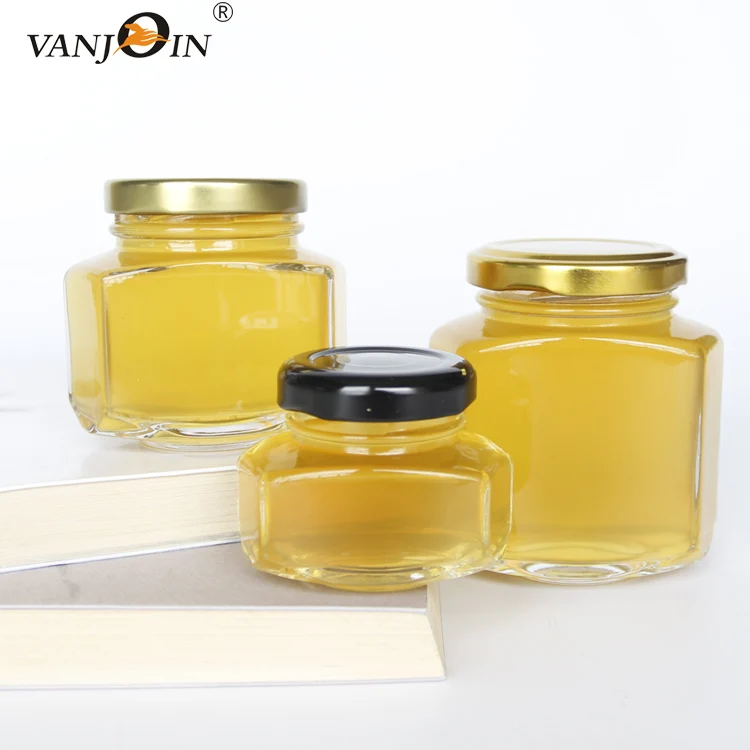 Lowest Prices New Design Packaging Square Raw Honey 12 Oz Glass