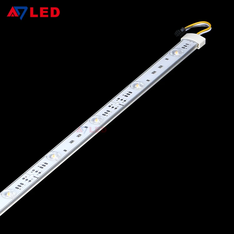 24v 3020 smd CCT backlit led strip 160 degree lens diffuser led light bar