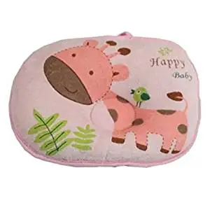 Green YKS soft Cotton piggy Pig Shaped baby newborn Infant Toddler Sleeping Support Pillow Prevent Flat Head Flathead GIFT