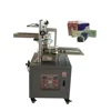 Semi automatic hot met glue tissue paper box sealing machine without conveyor