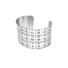 Periodic Table Of Elements Wide Cuff Bangle For Back School Gift