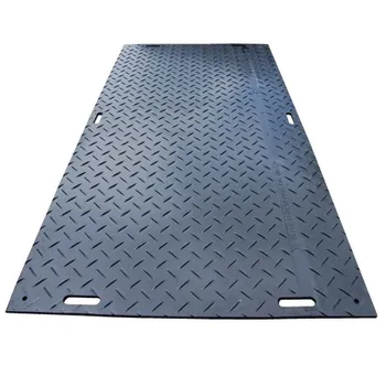 Crane Foot Support Uhmwpe Ground Sheet Grounding Earthing Mat