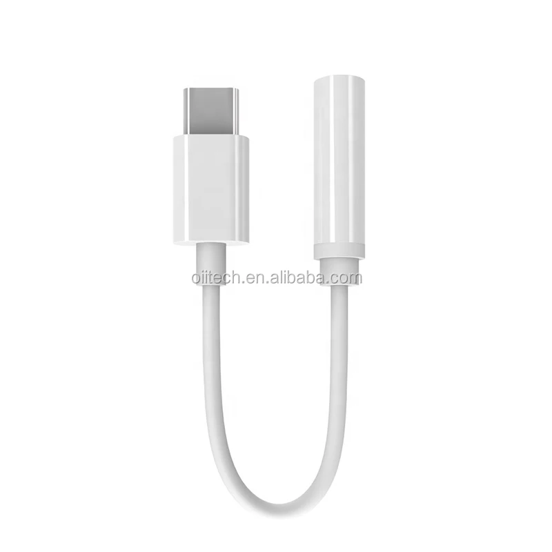 Usb C Audio Cable Adapter,Typec To 3.5 Mm Earphone Microphone Headset