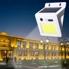 Wholesale Wall Solar LED light with PIR Motion Sensor Backlight,Drop Shipping LED Lamp with DC 5V 4W COB 24 LEDs 180 LM 6500K