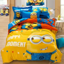 Dětské povlečení s potiskem Minion a jiných pohádek z Aliexpress