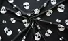 african polyester The skeleton printing fabric