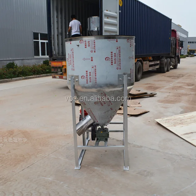 Easy To Operate Grain Mixer Poultry Feed Crusher And Mixer Small Feed