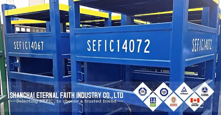 16 unidades de Rack de almacenamiento de cilindros de gas de Alta mar ...