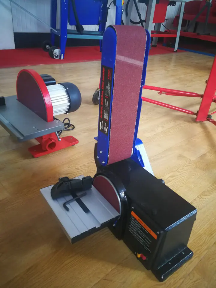 portable mini disc and belt sander