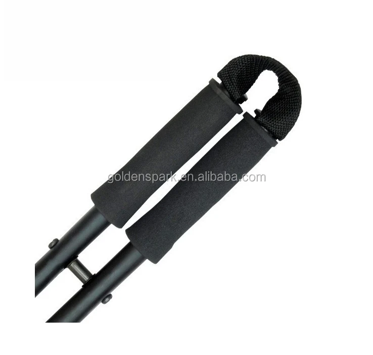 3 Section Aluminium Alloy Adjustable Telescopic Bipod Hunting Stick