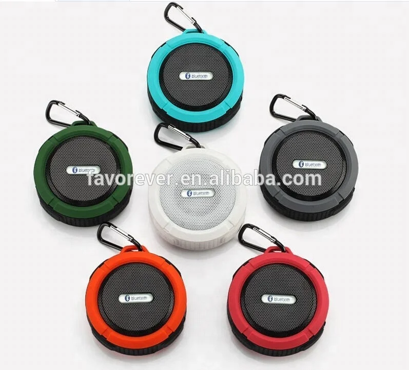 

Hot sale Waterproof wireless speaker Music Player/Gifts Gadget/Outdoor Bluetooth shower wireless Speaker C6