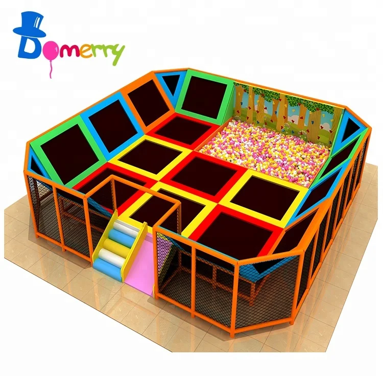 

Domerry special design for kids soft indoor trampoline playground