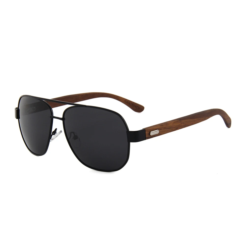 

Cat3 UV400 Solar Glasses Polarized Wooden Sunglasses, Custom colors