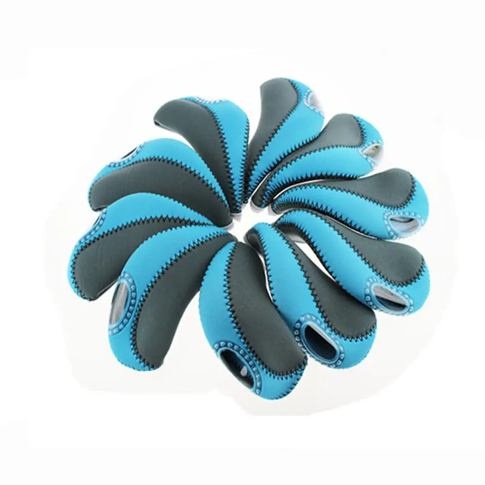 

2019s OEM custom logo golf club iron head cover, Red