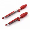 Heavy Duty Silicone Kitchen Tongs,Set of 2(9''&12''),stainless steel coated with food-Grade Anti-Slip silicone for extra Grip