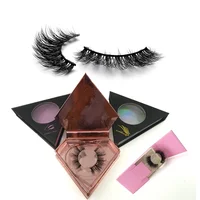 

Worldbeauty 25mm eyelash With eyelash packaging box custom