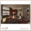Wooden funiture writing table and chair set for hotel room