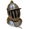 Medieval knight helmet burgone helmet original article reproduction real person can wear