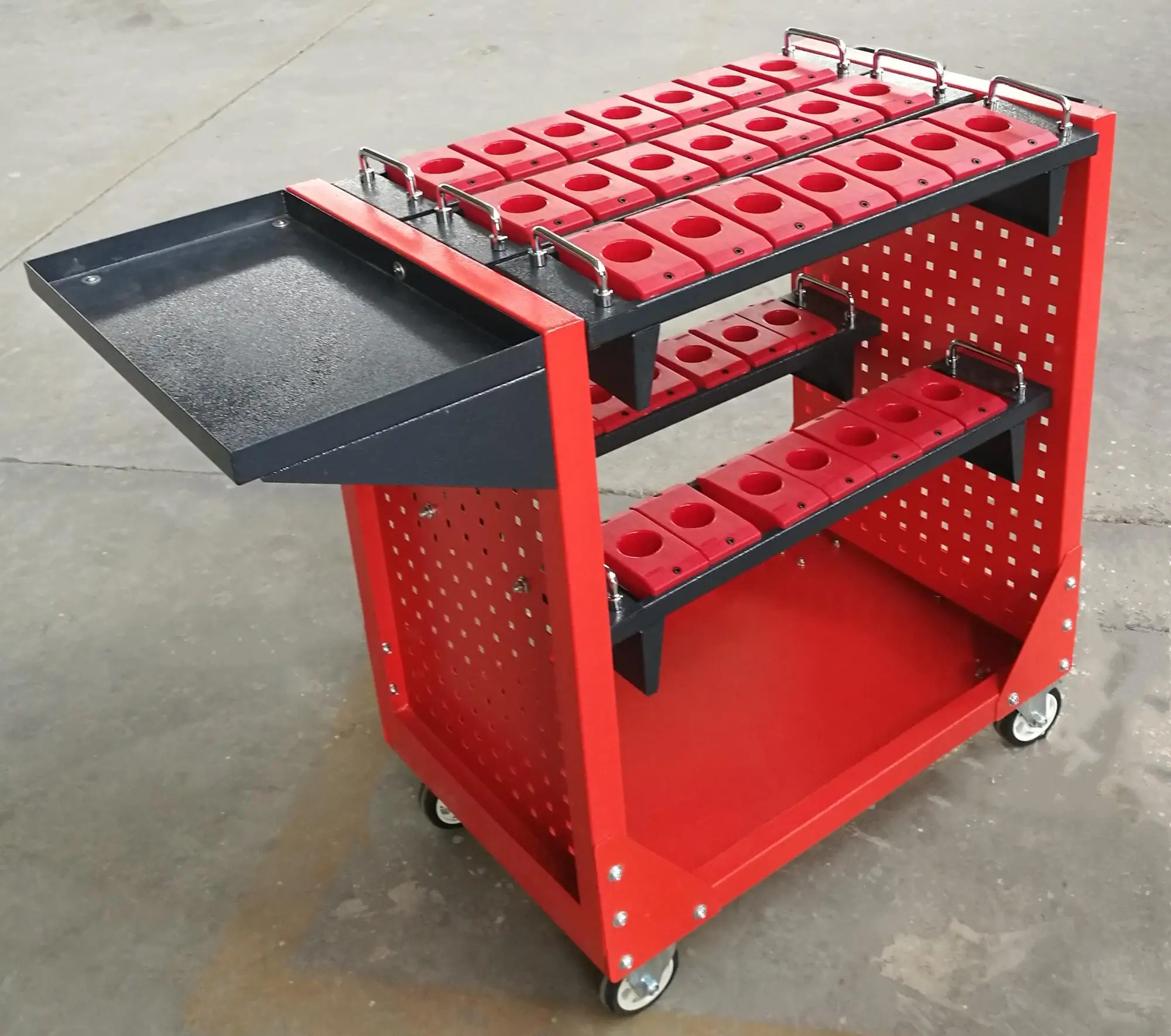 collapsible tool trolley BT HSK tool holder trolley cabinet