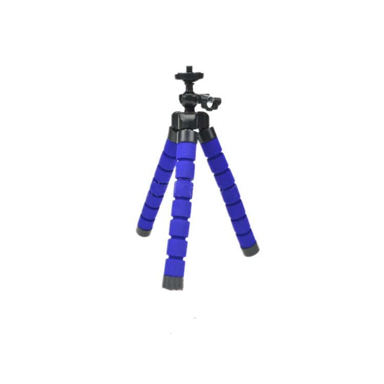 

custom wholesale Flexible sponge octopus middle camera tripod with bracket for mobile phone