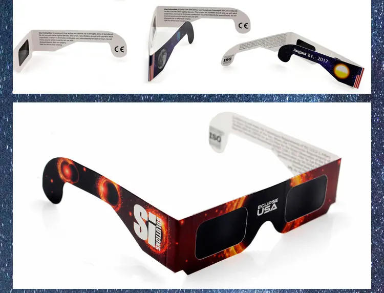 Solar Eclipse Glasses For American Eclipse 2019 Safe Solar Viewing 